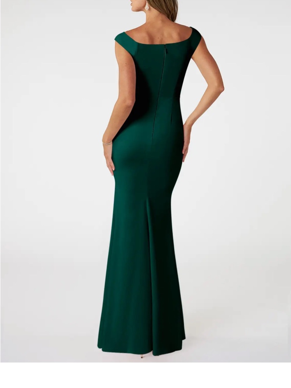 Azazie Pine Green Bridesmaid Dress - Picture 2 of 5